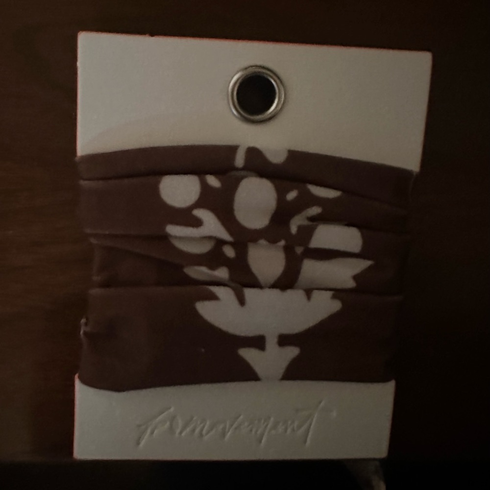 FP Movement Buti Logo Rumble Hair Tie- Brown